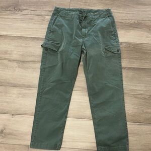 Bonobos Olive Cargo Pants for Men size 32” straight leg
